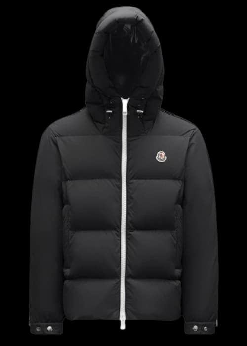 Moncler Idil Short Down Jacket Black