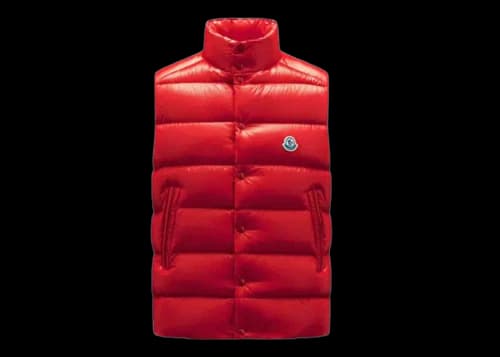 Moncler Tibb Vest Garnet Red