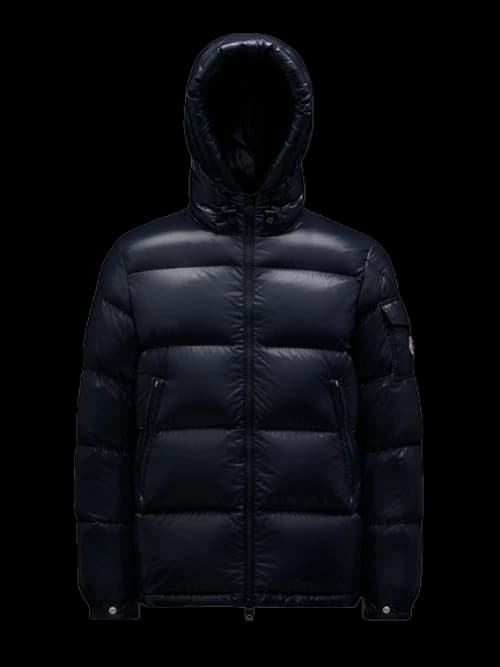 Moncler Ecrins Short Down Jacket Night Blue
