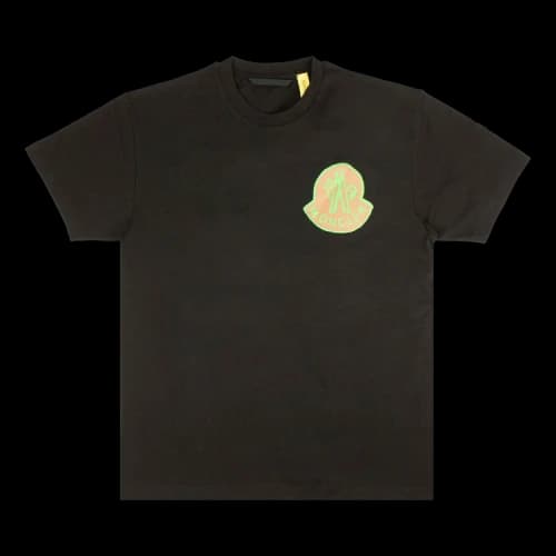 Moncler Short-Sleeve Logo T-Shirt 'Black'