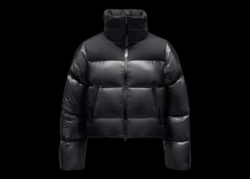 Moncler Women's Jasione Short Down Jacket Black