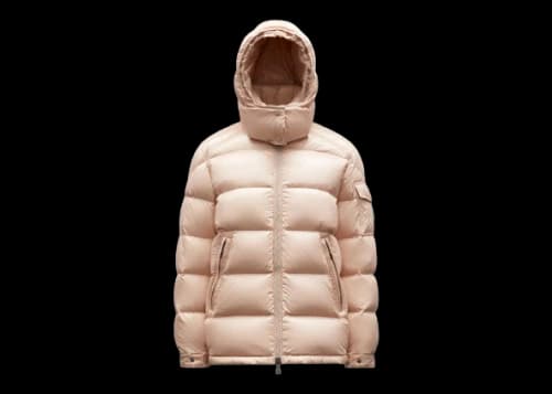 Moncler Women's Maire Short Down Jacket Blush Pink
