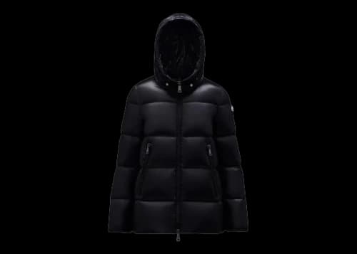 Moncler Women's Seritte Short Down Jacket Night Blue