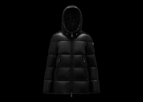 Moncler Women's Seritte Short Down Jacket Black
