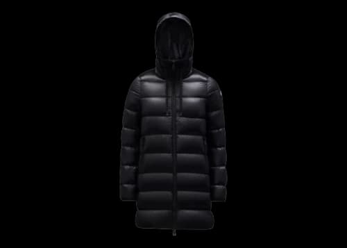 Moncler Women's Suyen Long Down Jacket Black