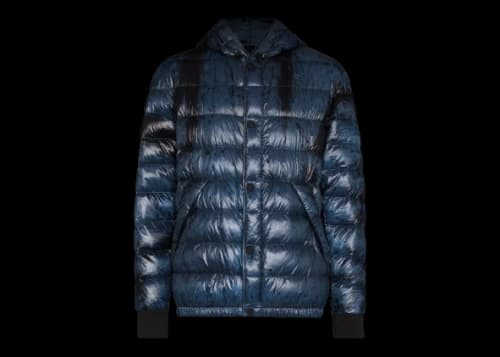 Moncler Grenoble Blue Charlos Padded Jacket Navy