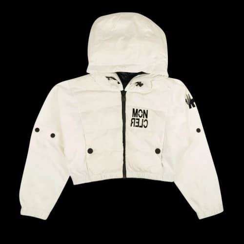 Moncler Padded Hoodie Puffer Jacket 'White'