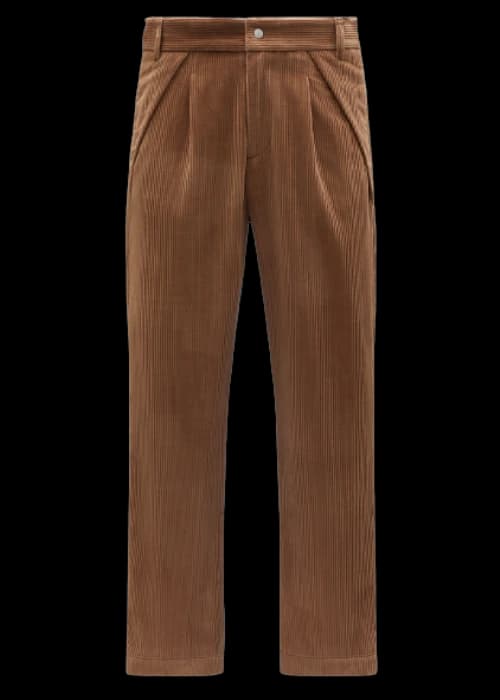 Moncler x Palm Angels Corduroy Trousers Brown