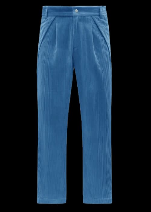 Moncler x Palm Angels Corduroy Trousers Deep Blue