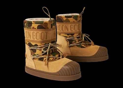 Moncler Shedir Snow Boots Palm Angels Camo