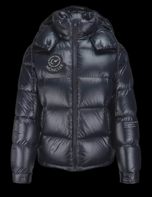 Moncler Frgmt Hiroshi Fujiwara Hantium Short Down Jacket Night Blue