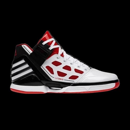 adidas Adizero Rose 2 'White Black Red'
