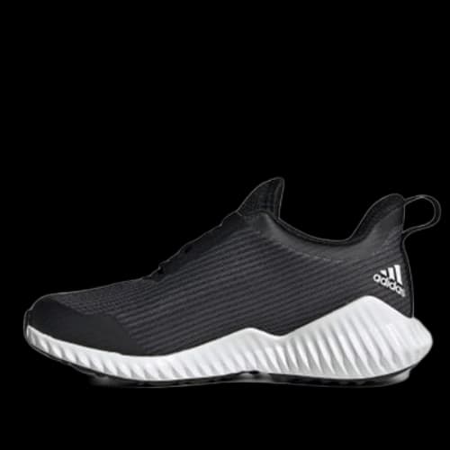 (GS) adidas Fortarun K 'Grey Black White'