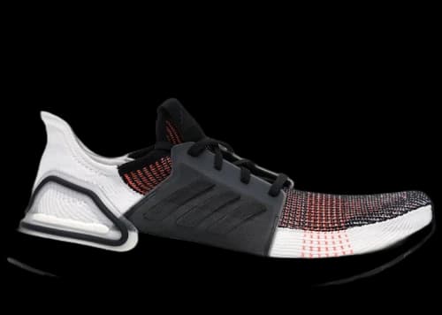 adidas Ultra Boost 2019 Black White Solar Orange