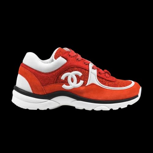 Chanel Sneaker 'Red Tweed' (Women's)