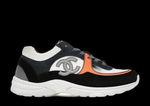 Chanel Low Top Trainer CC White Navy (Women's)