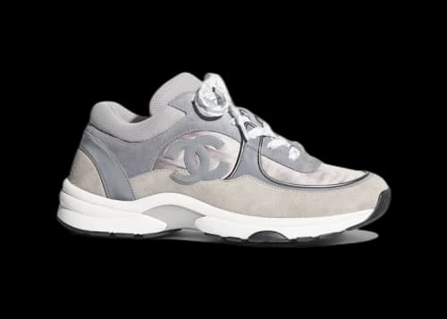 Chanel Low Top Trainer CC Dark Grey