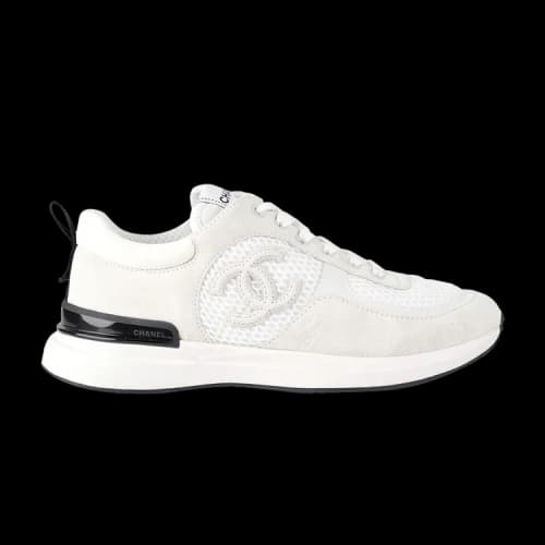 Chanel Sneaker 'White Ivory Black'