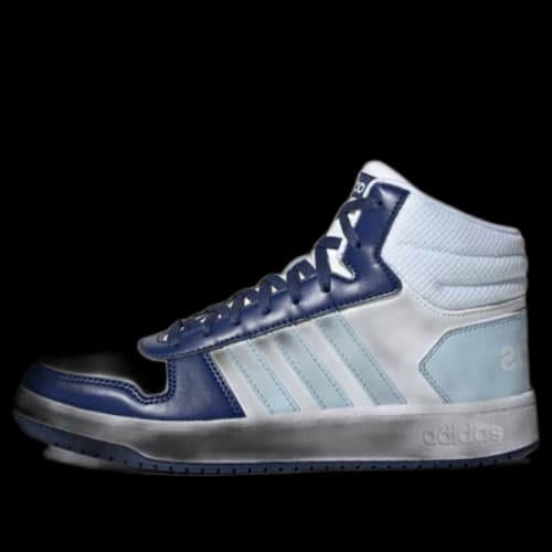 adidas Hoops 2.0 Mid 'White Blue' (Women's)