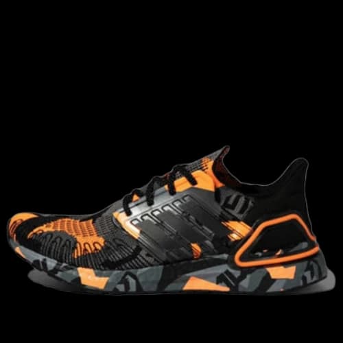 adidas Ultra Boost 20 Black/Orange/Grey