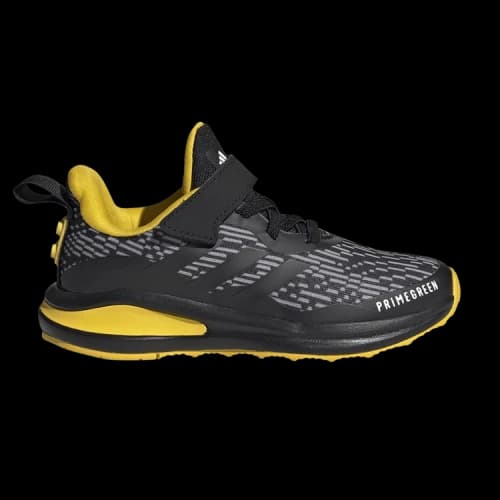 adidas LEGO x FortaRun X Elastic Lace J 'Black Equipment Yellow'