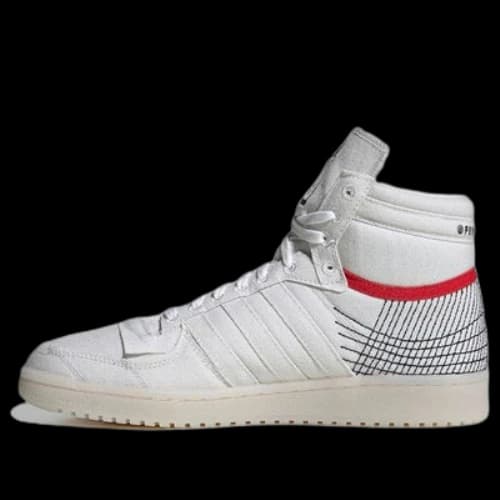 adidas Top ten Primeblue 'White Red Black'
