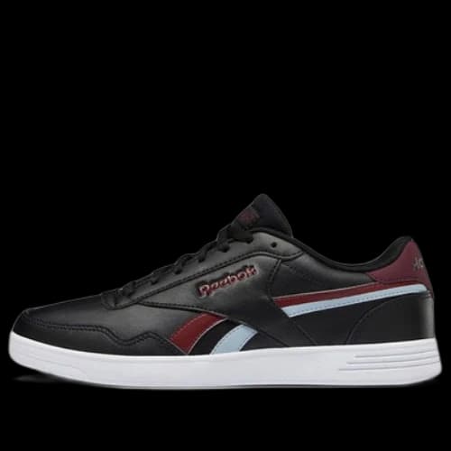 Reebok Royal Techque Lightweight Wear-Resistant Casual Skate Shoes Unisex Black