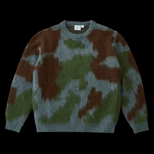 Gramicci Mohair Sweater 'Jungle Digi Camo'