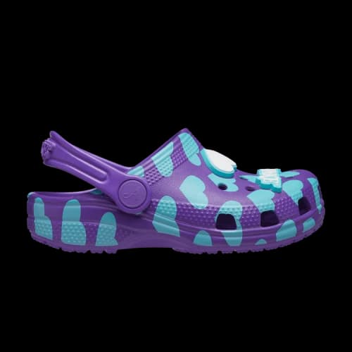 Crocs Awake NY x Classic Clog Kids 'Home Is Where The Heart Is - Purple'