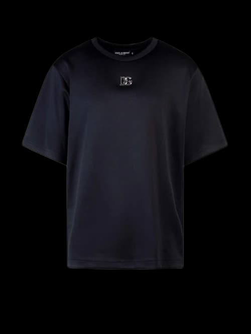 Dolce & Gabbana Man Jersey T-Shirt Black