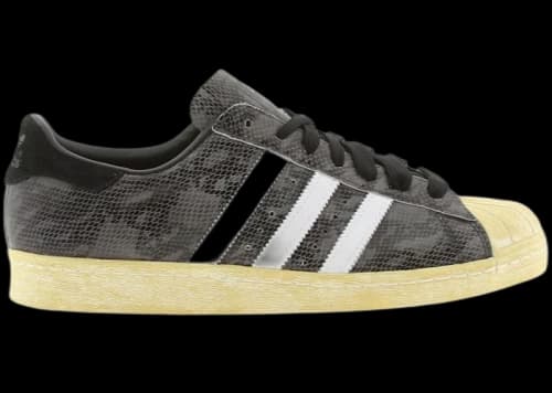 adidas Superstar 80s Snakeskin Black