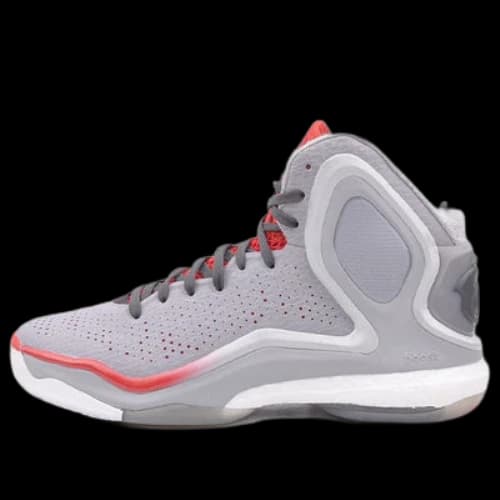 adidas D Rose 5 Boost 'Clear Onix Scarlet Wht'