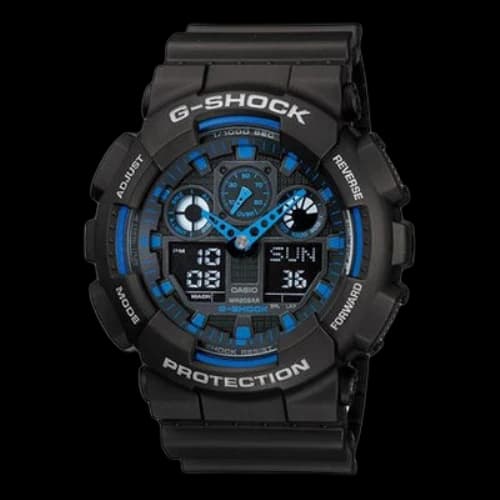 CASIO G-Shock Analog-Digital 'Black Blue'
