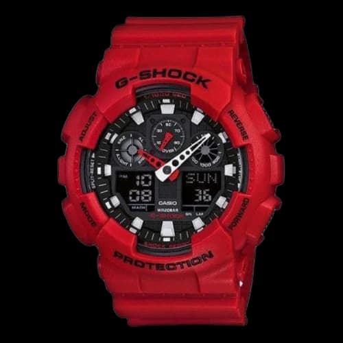 CASIO G-Shock Analog-Digital 'Red'