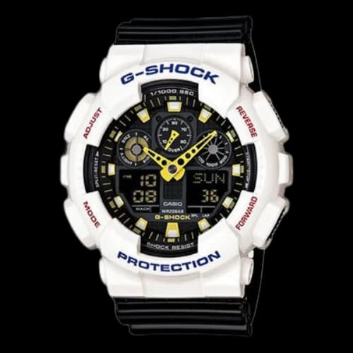 CASIO G-Shock Analog-Digital 'Black White'
