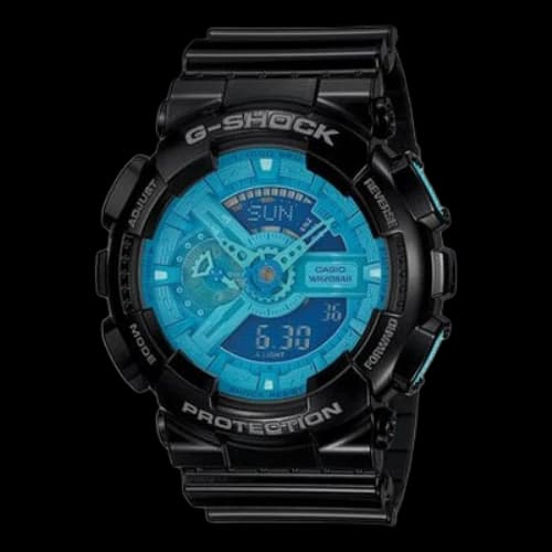 CASIO G-Shock Analog-Digital 'Black Blue'