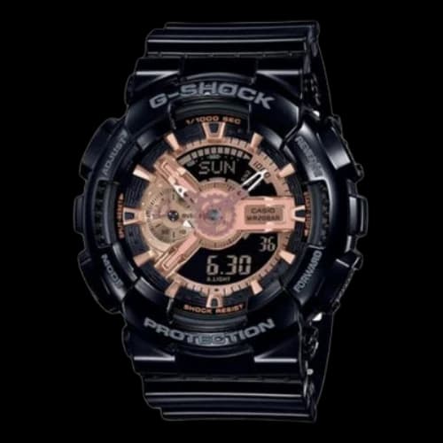CASIO G-Shock Analog-Digital 'Black Rose'