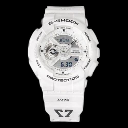 CASIO G-Shock Analog-Digital 'White'