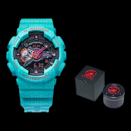 CASIO G-Shock Analog-Digital 'Green Blue'