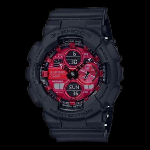 CASIO G-Shock Analog-Digital 'Black Red'
