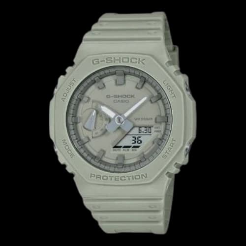 CASIO G-Shock Digital-Analog 'Sand Green'