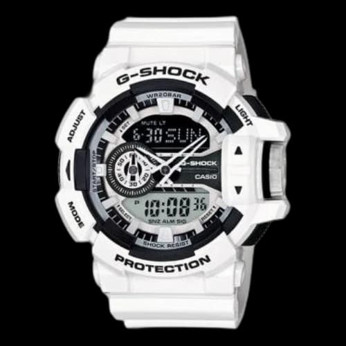 CASIO G-Shock Analog-Digital 'White'