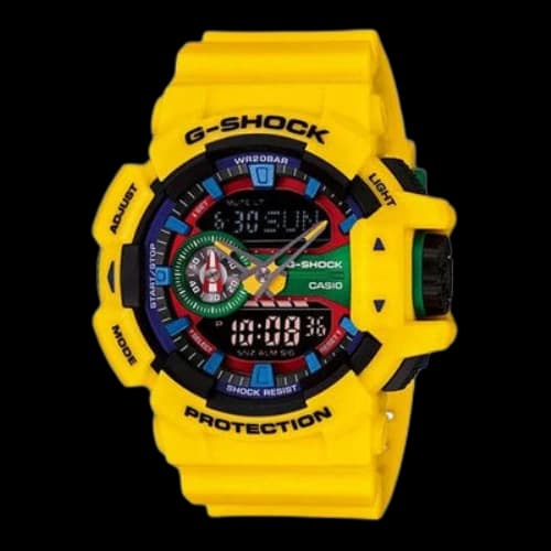 CASIO G-Shock Analog-Digital 'Yellow'