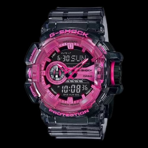 CASIO G-Shock Analog-Digital 'Black Pink'