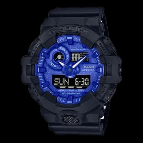 CASIO G-Shock Analog-Digital 'Black Blue'