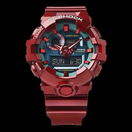 CASIO G-Shock Analog-Digital 'Red'