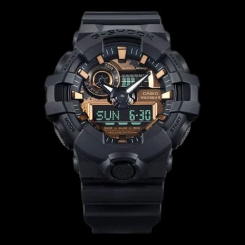 CASIO G-Shock Digital-Analog 'Black Copper'