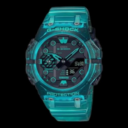 CASIO G-Shock Analog-Digital 'Light Blue'