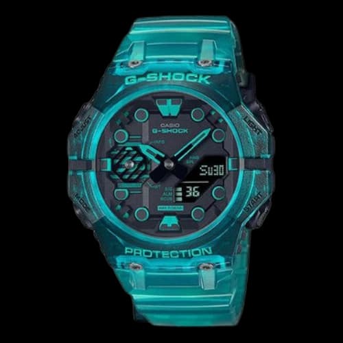 CASIO G-Shock Analog-Digital 'Light Blue'