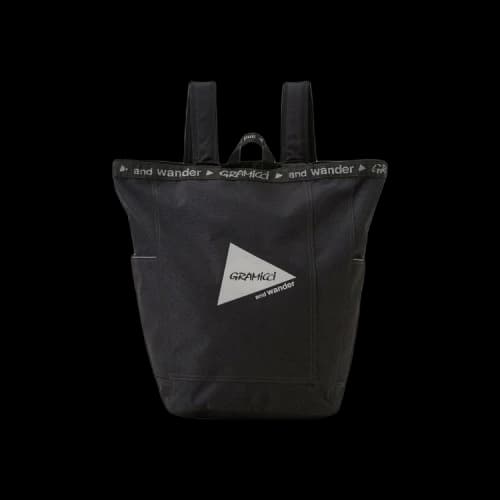 Gramicci x And Wander Multi Patchwork 2Way Pack 'Black'